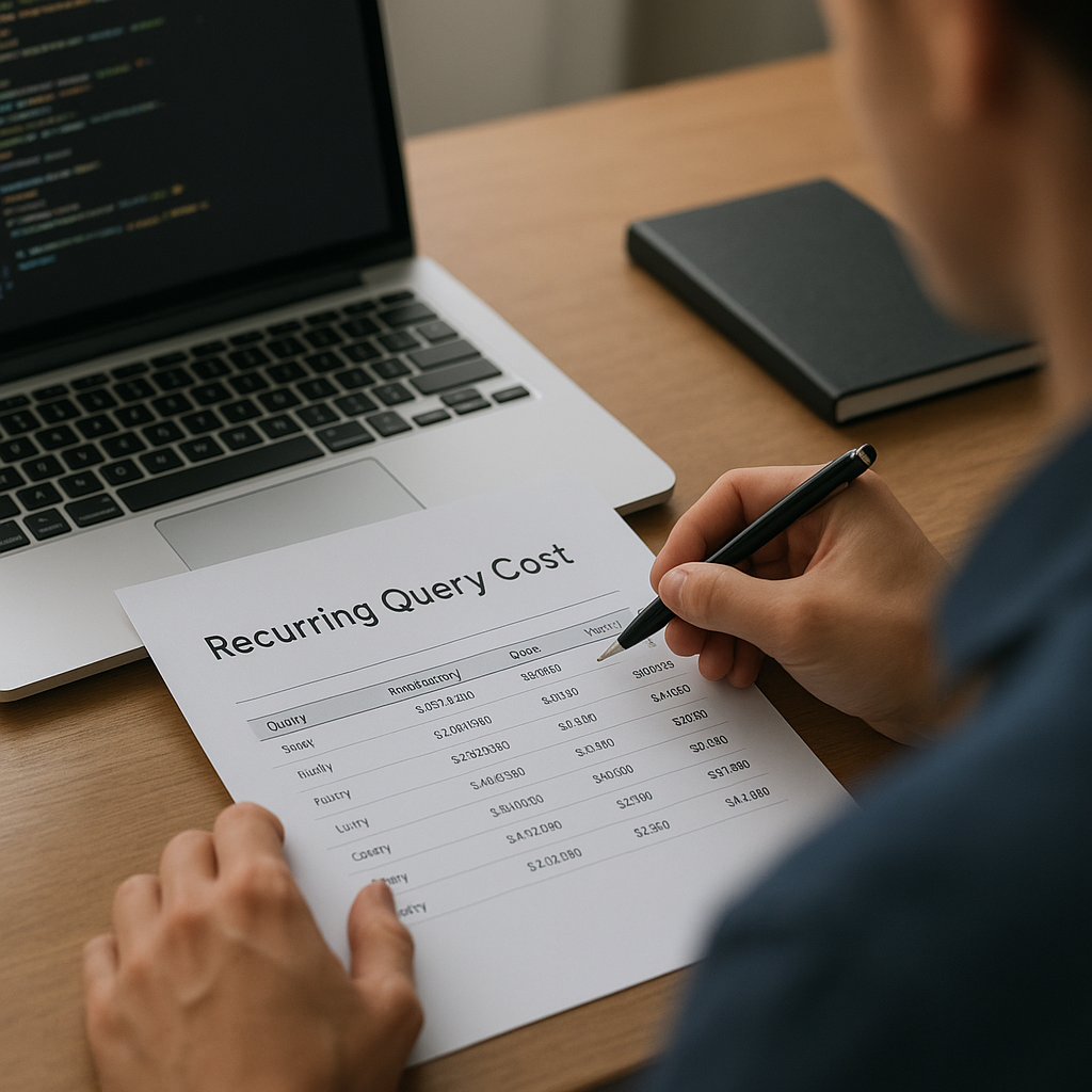 Crítica: Revisor de custo de query recorrente
