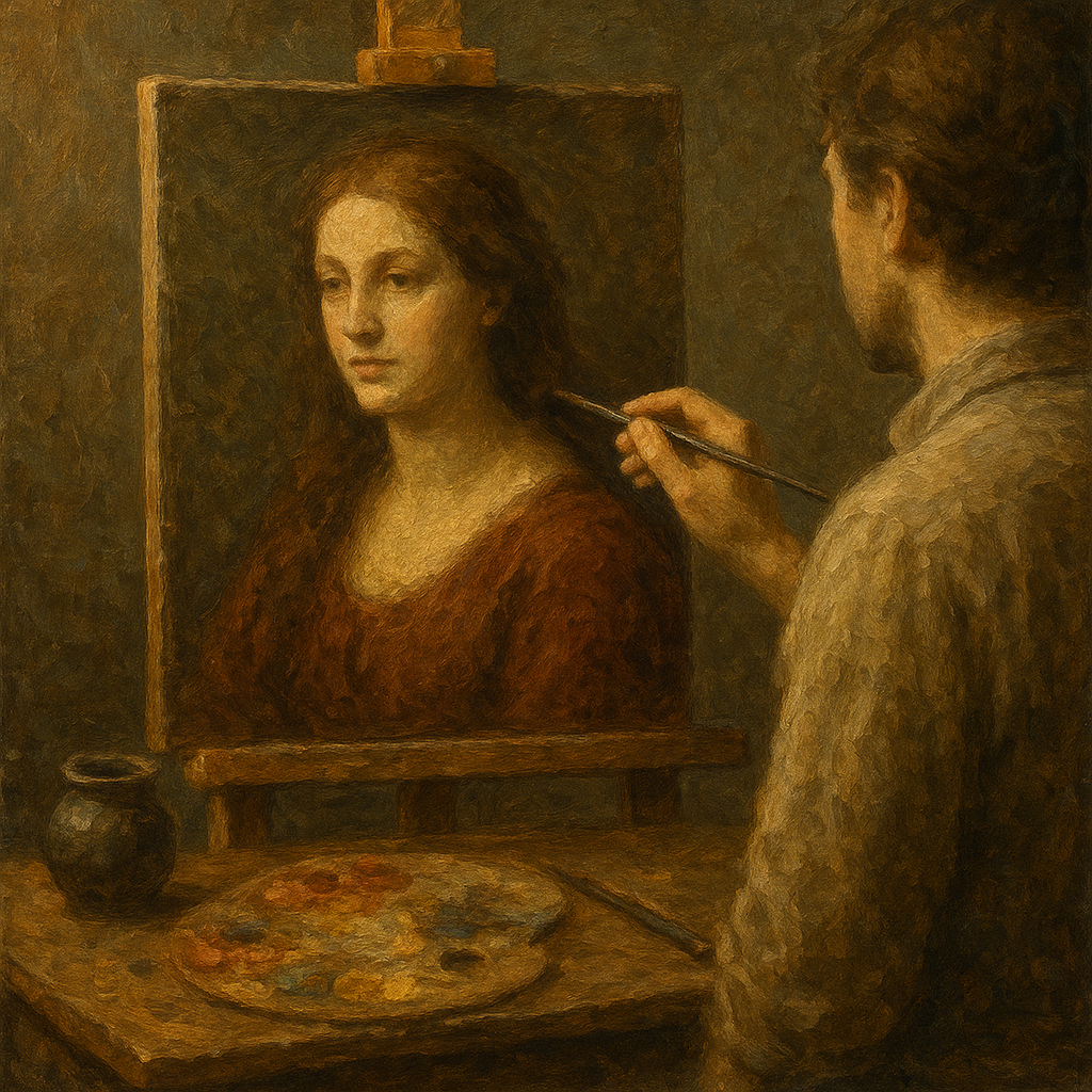Transformação em pintura a óleo clássica