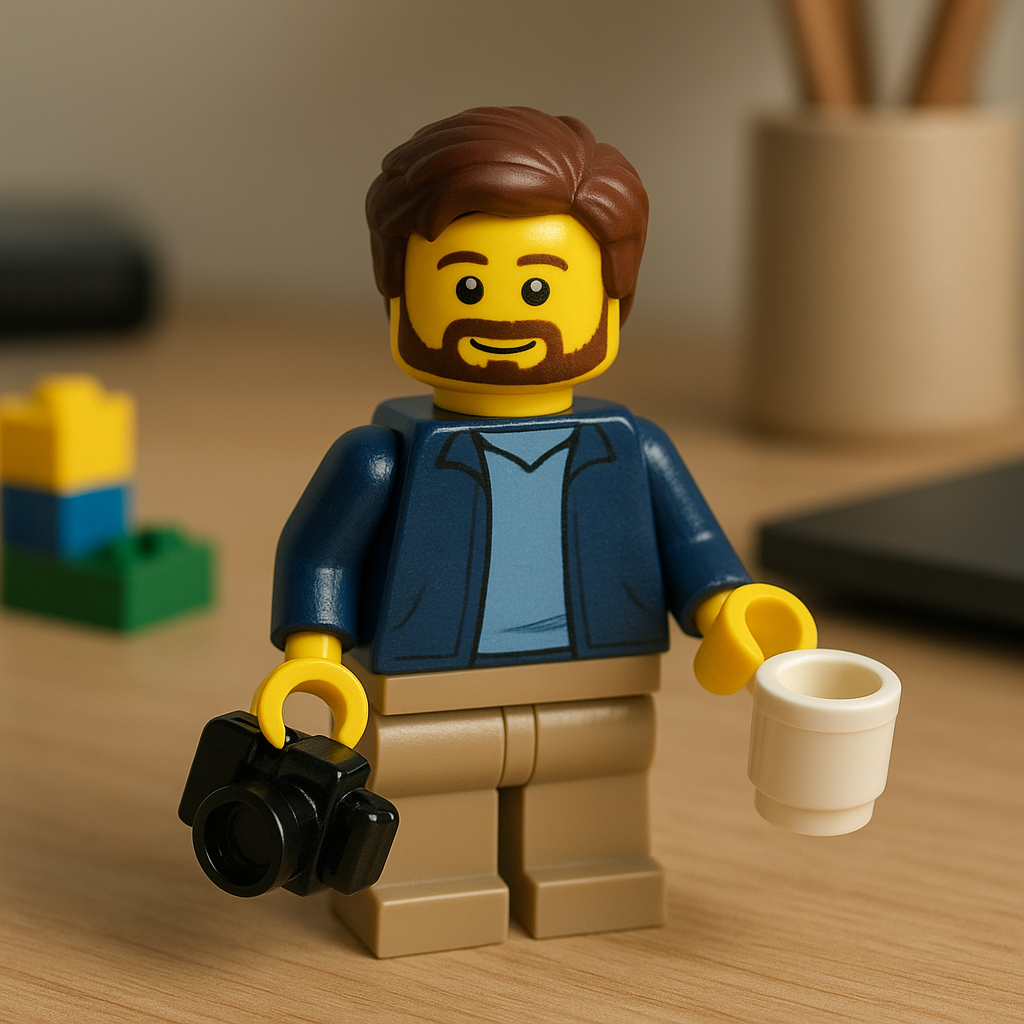 Boneco de Lego personalizado