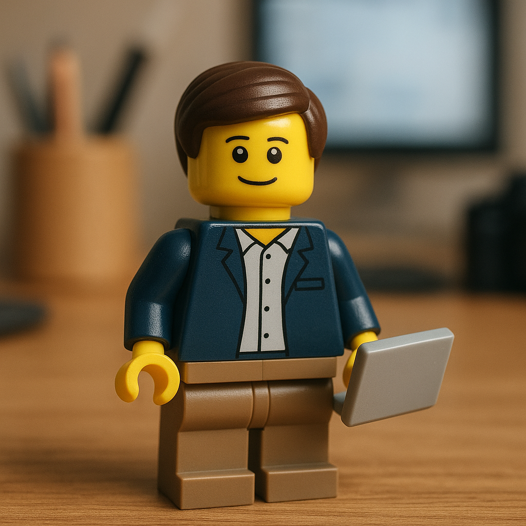 Boneco de Lego personalizado